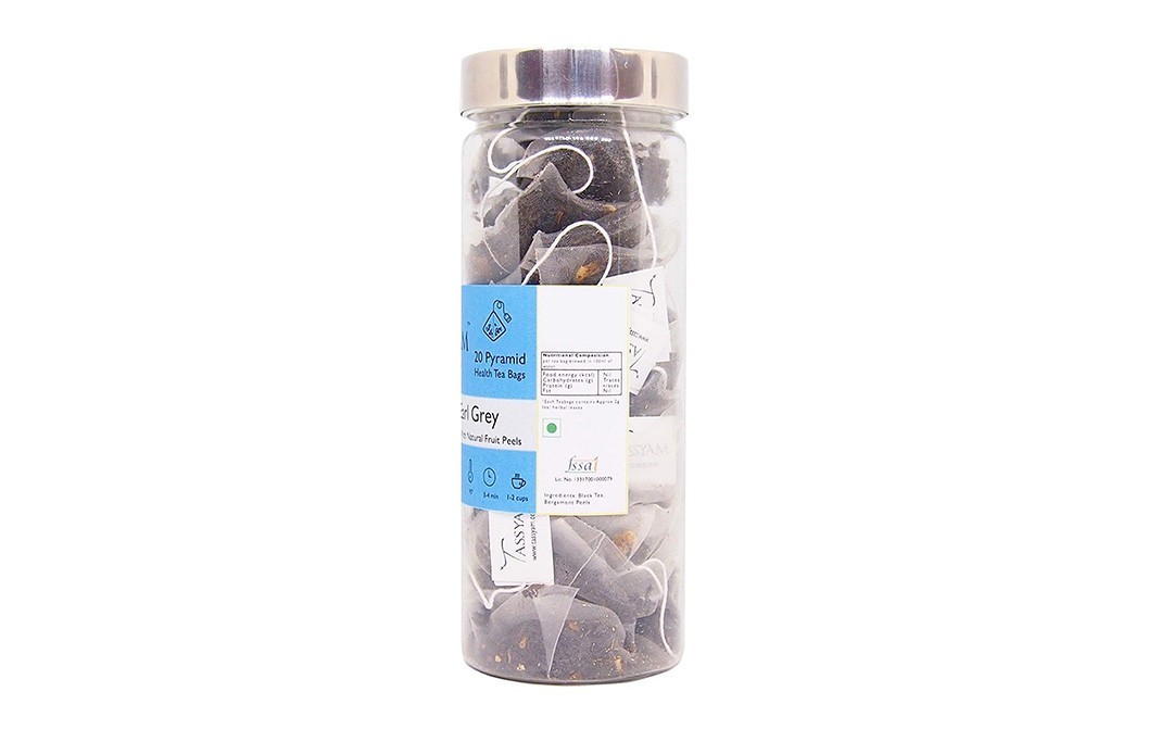 Tassyam Exotic Earl Grey Tea    Jar  20 pcs